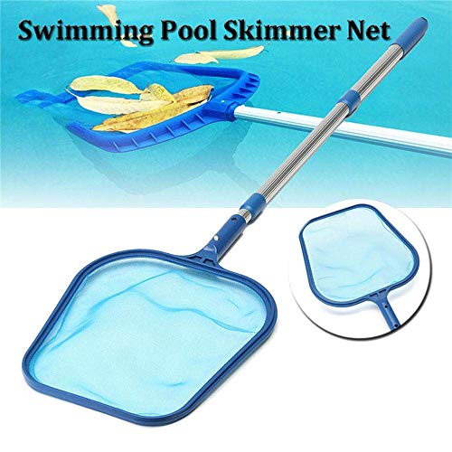 Zitainn Zwembad skimmer net set, 1 stuks diep blad skimmer net, 1 stuks bladhark, 1 stuks aluminium telescopische steel… - Image 7