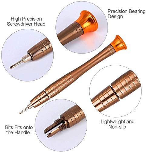 Image of Built With Passion 25 in 1 Precision Screwdriver Set Multi Pocket Repair Tool Kit for Mobiles, Laptops, Electronics.
