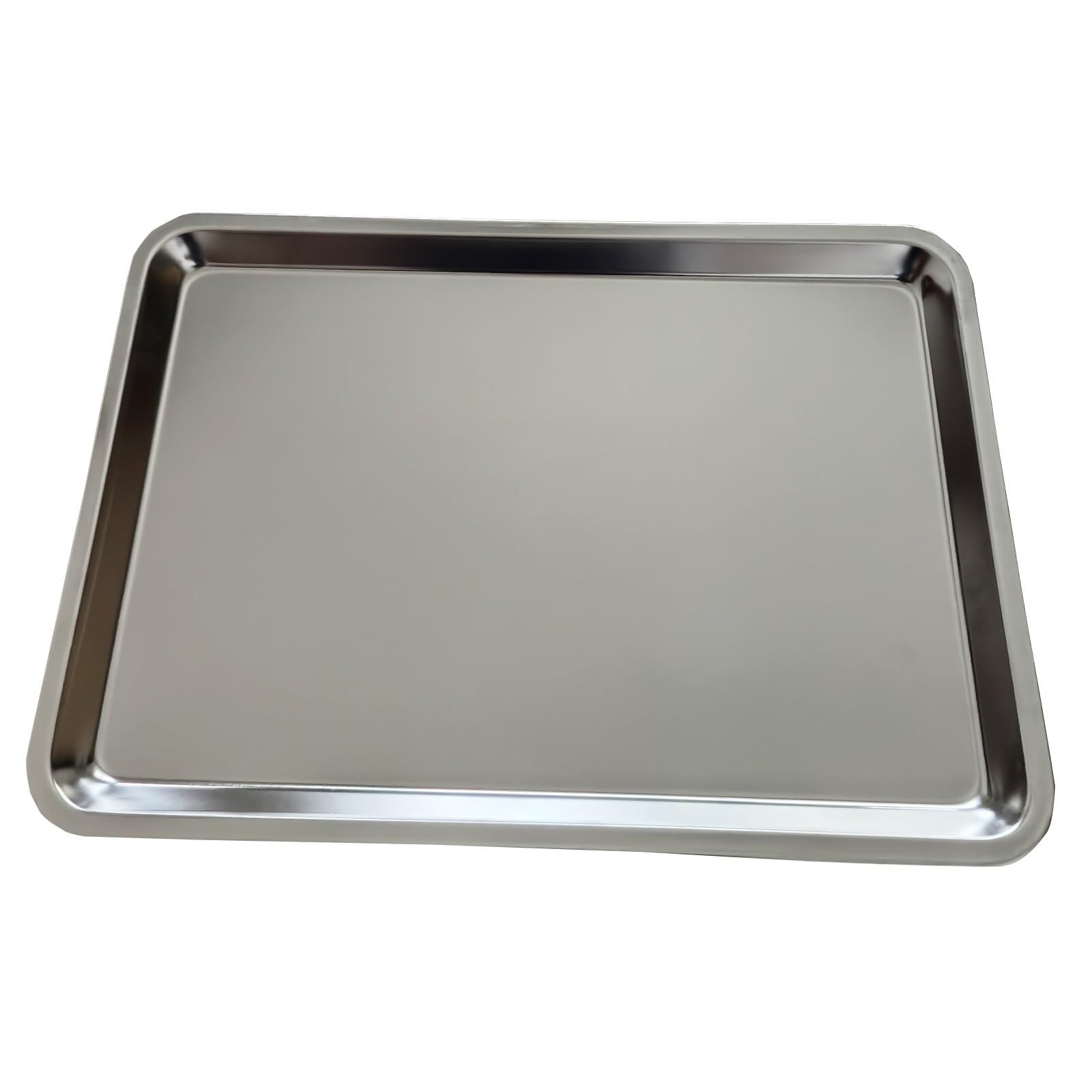 Bandejas Acero Inoxidable, Bandeja Horno, Bandeja Profunda para Lasaña para Horno Tostador, Focaccia, Pescado, Pollo y Cazuela(50x35x2cm/19x13x1in)