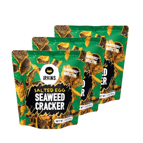 Salted Egg Seaweed Crisps 1.8 oz(50g)| Pack of 3