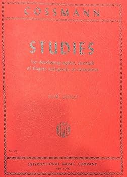 Paperback Cossmann - Studies For Developing Agility, Strength of Fingers and Purity of Intonation, For Cello Solo (No. 413) Book