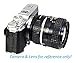 Fotasy Minolta MD Lens to Fuji X Adapter, Minolta MD Rokkor Mount to Fujifilm X Mount Adapter, Compatible with Fujifilm X-Mount Cameras X-Pro2 X-E2 X-E3 X-A5 X-M1 X-T1 X-T2 XT3 X-T10 X-T20 X-T30 X-H1