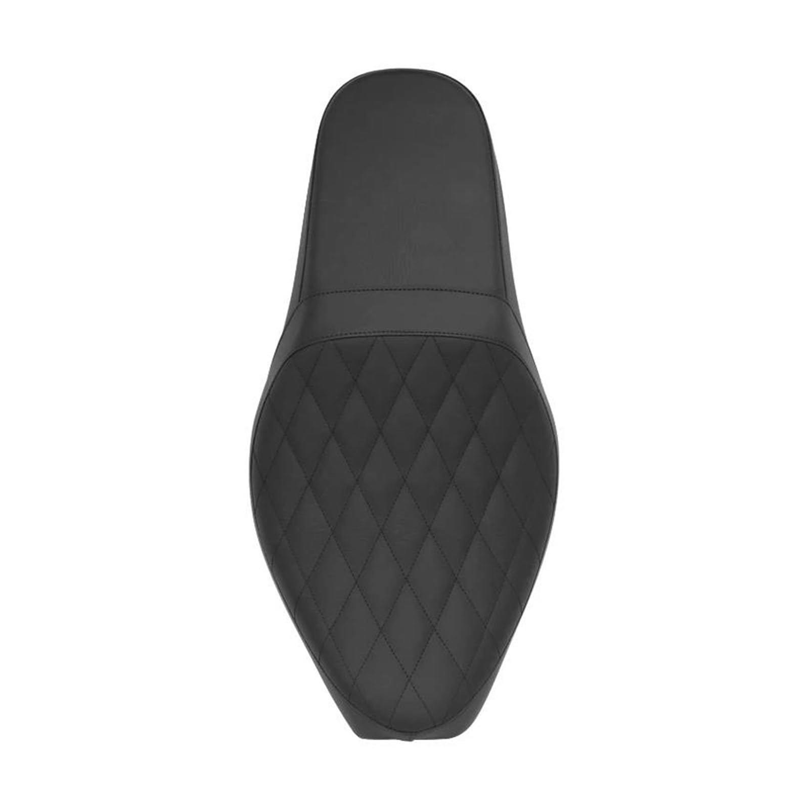 Selle Moto Siège De Passager Avant Et Arrière Noir pour Moto, Siège À Deux Places Coussin Confort