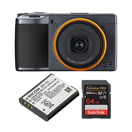 Ricoh GR III Street Edition Camera