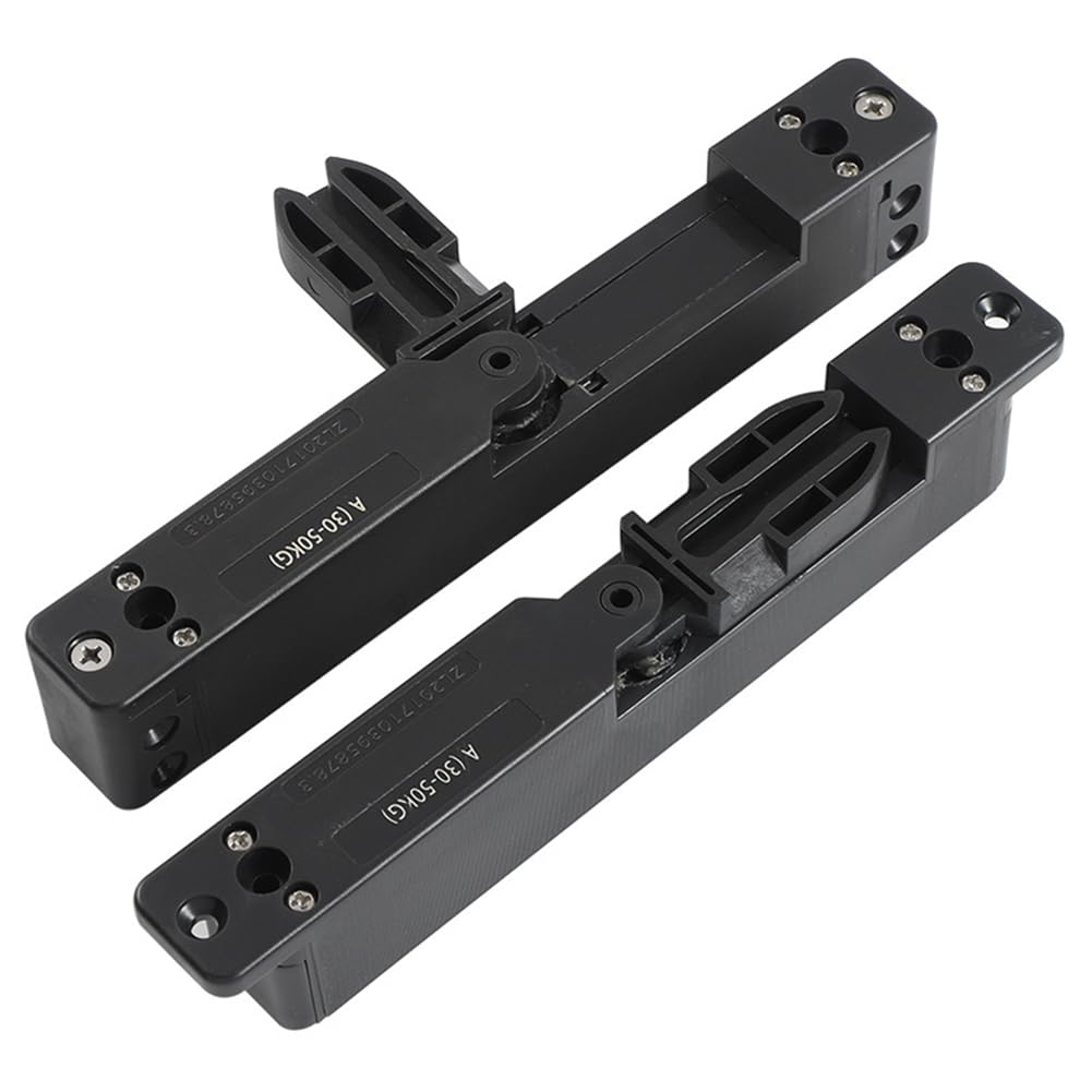 Jnchdghwa for Wood Doors Compatible Door Damping Buffer Closer Hydraulic Silent Automatic Mute Closing Anti-Pinch Damper Set