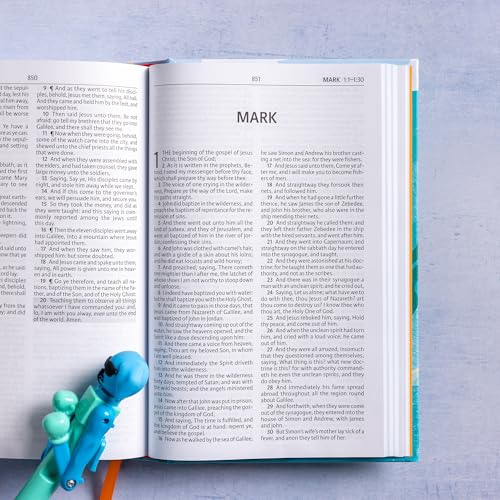 KJV Easy-for-Me Bible for Early Readers, Hardcover, Presentation Page, Highlighted Memory Verses, Learning Helps, Games, Reading Challenges, Easy-to-Read Bible MCM Type - image 4