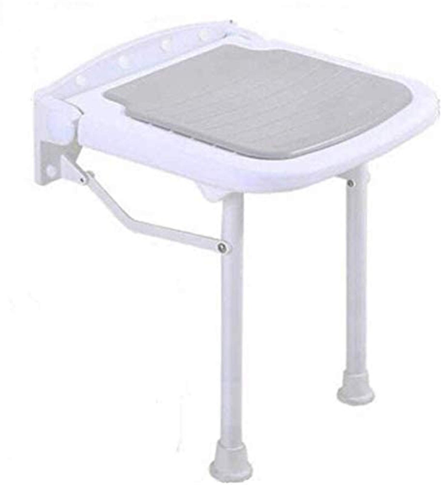 Siedzisko prysznicowe naścienne krzesło ścienne mały stołek Chanshoe ławka składane krzesła stołek prysznicowy stołek do siedzenia/424550 mm
