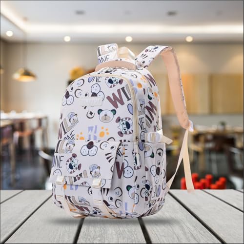Image of Tinytot 30 Litre Japanese Korean Style School Bag Water-Resistant Laptop & Travel Backpack - Unisex Large 18 Inches Multipurpose Student Backpack for Boys & Girls, Men & Women