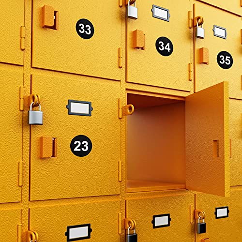 500 pezzi da 1 a 50 adesivi con numeri, adesivi