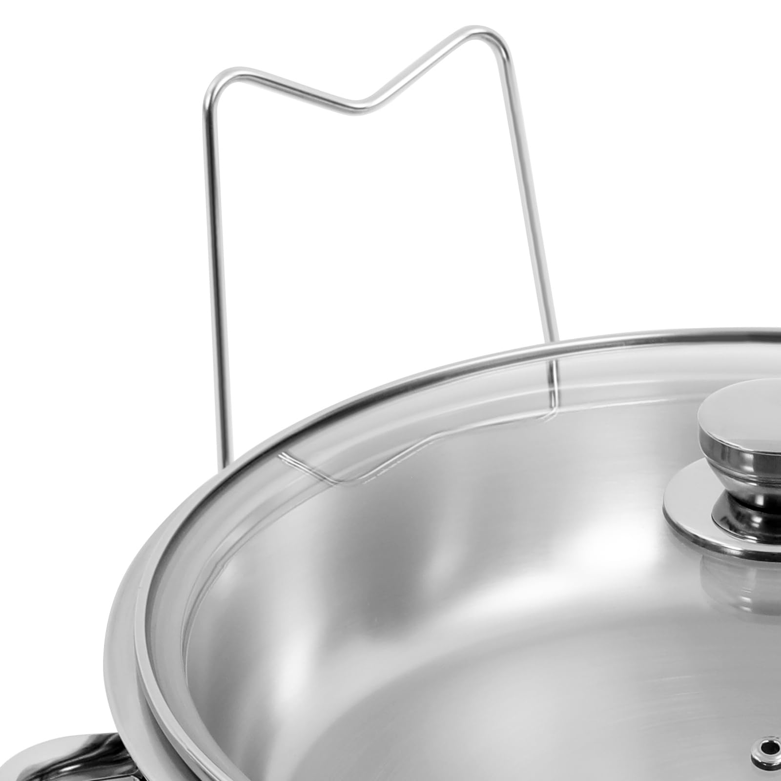 Confezione da 2 dispositivi di riscaldamento a buffet rotondi, in acciaio inox, con coperchio, porta carburante, funzione di raffreddamento per feste, matrimoni, picnic, buffet