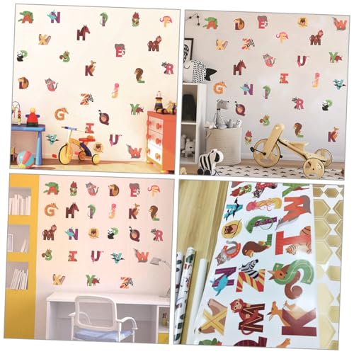Juego de vinilos educativos alfabeto animal Toyvian miniatura 5