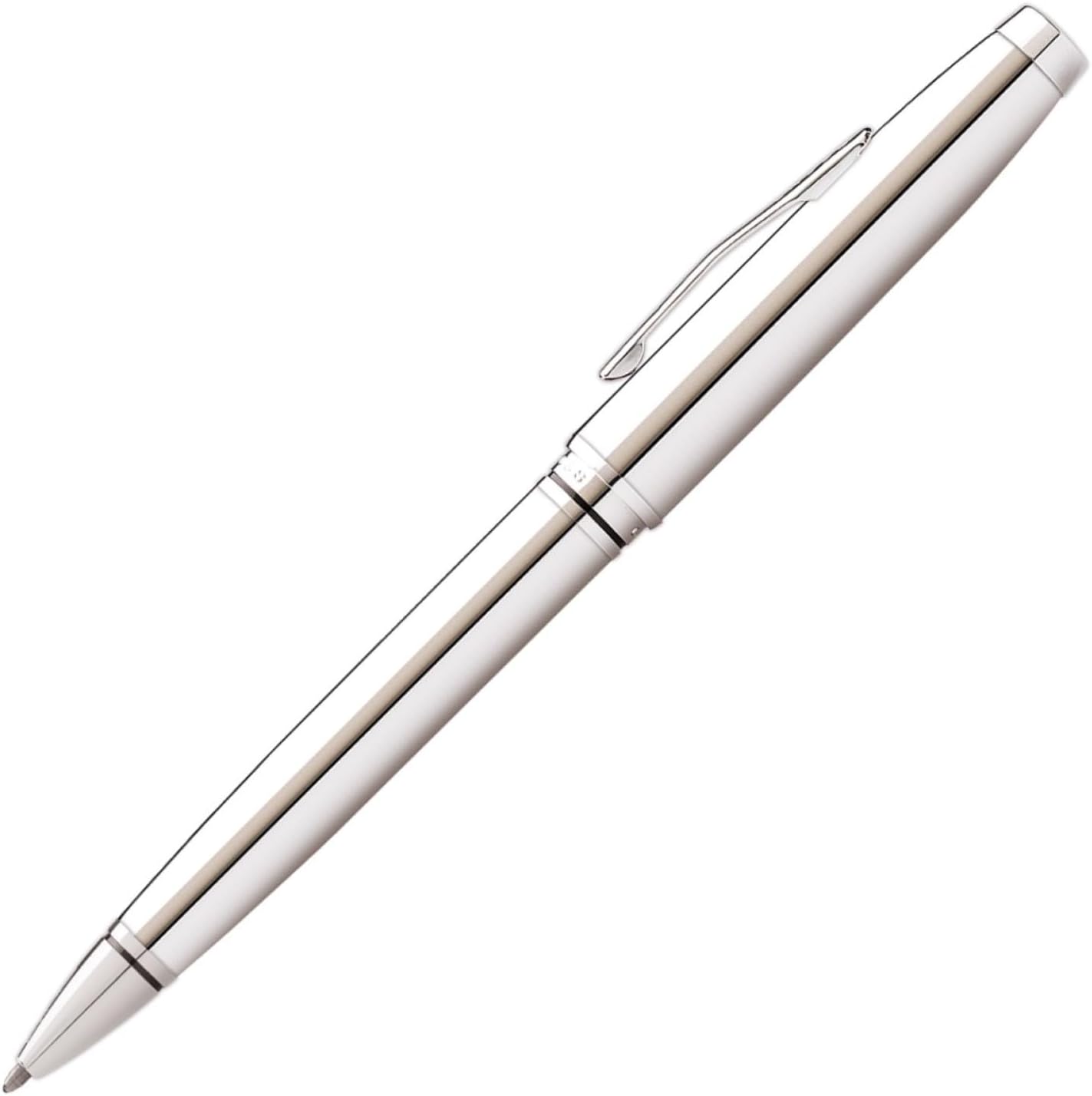 Cross Coventry Ballpoint Pen (Medium Stroke Thickness) Glossy Chrome with Gift Box