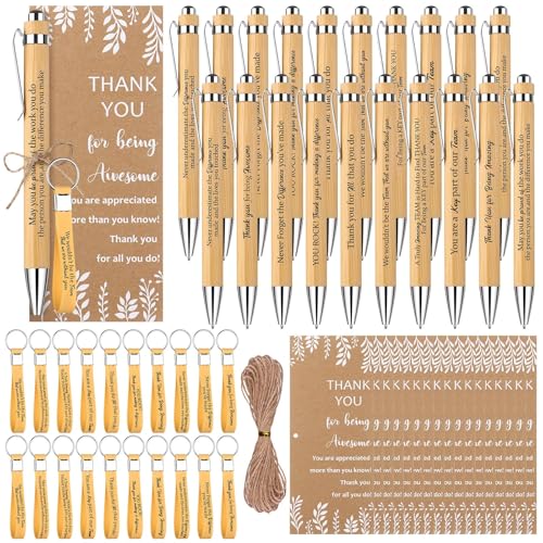 Stylos à bille en bambou pour collègues et enseignants lors des fêtes de fin d'année