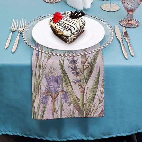 Servilletas de Tela Reutilizables Set de 2 con Estilo Vintage Floral miniatura 4