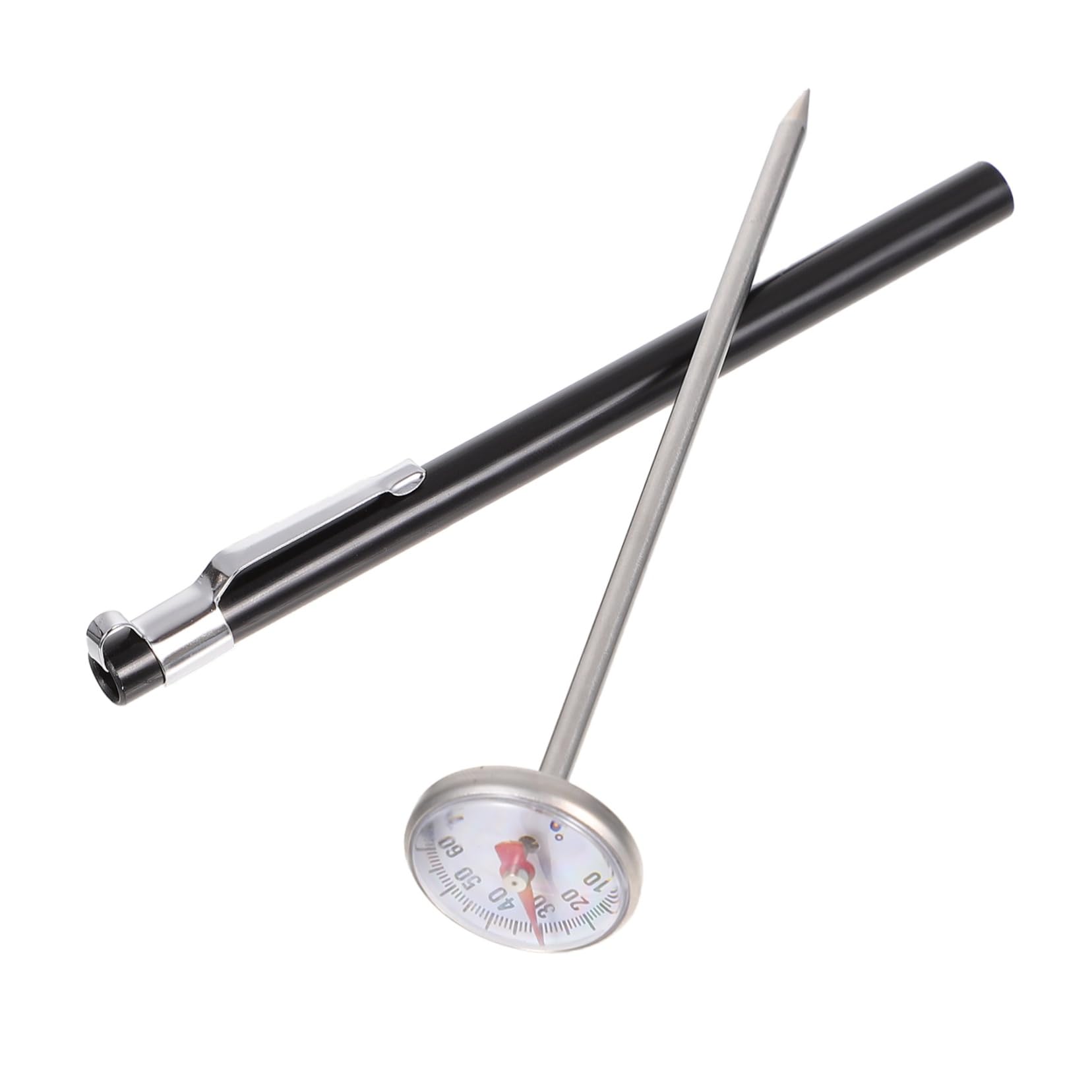 OFFSCH Stainless Steel Kitchen Thermometer for Cooking Water and Accurate Digital Probe for Food Measurement for Home and Outdoor Use