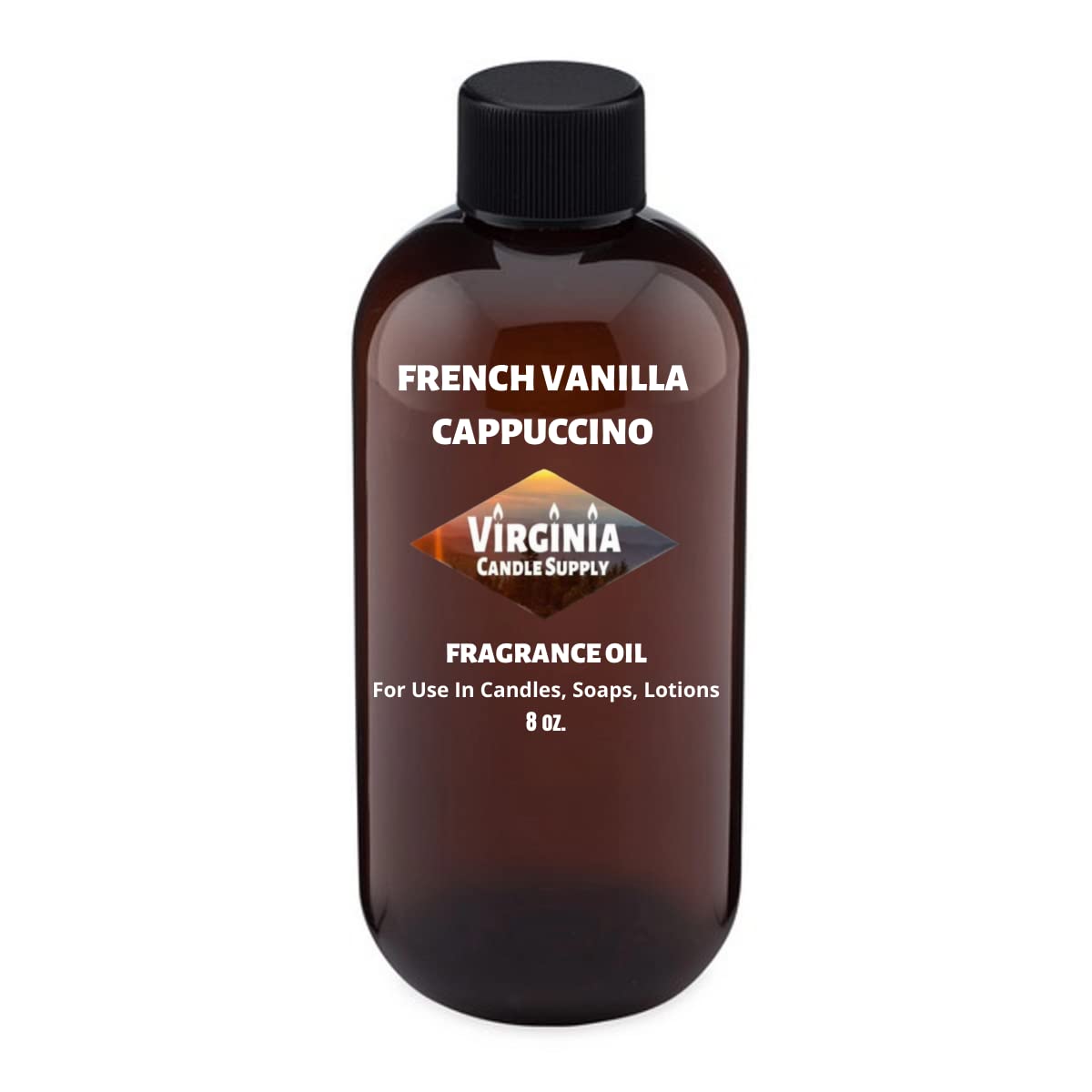 French Vanilla Cappuccino Fragrance Oil (8 oz Bottle) for Candle Making, Soap Making, Tart Making, Room Sprays, Lotions, Car Fresheners, Slime, Bath