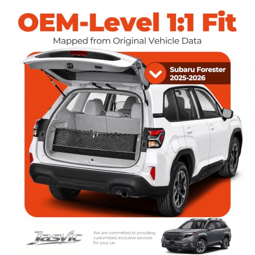 Image of 3-Layer Cargo Net for Subaru Forester 2025-2026, Zoned Storage Trunk Net