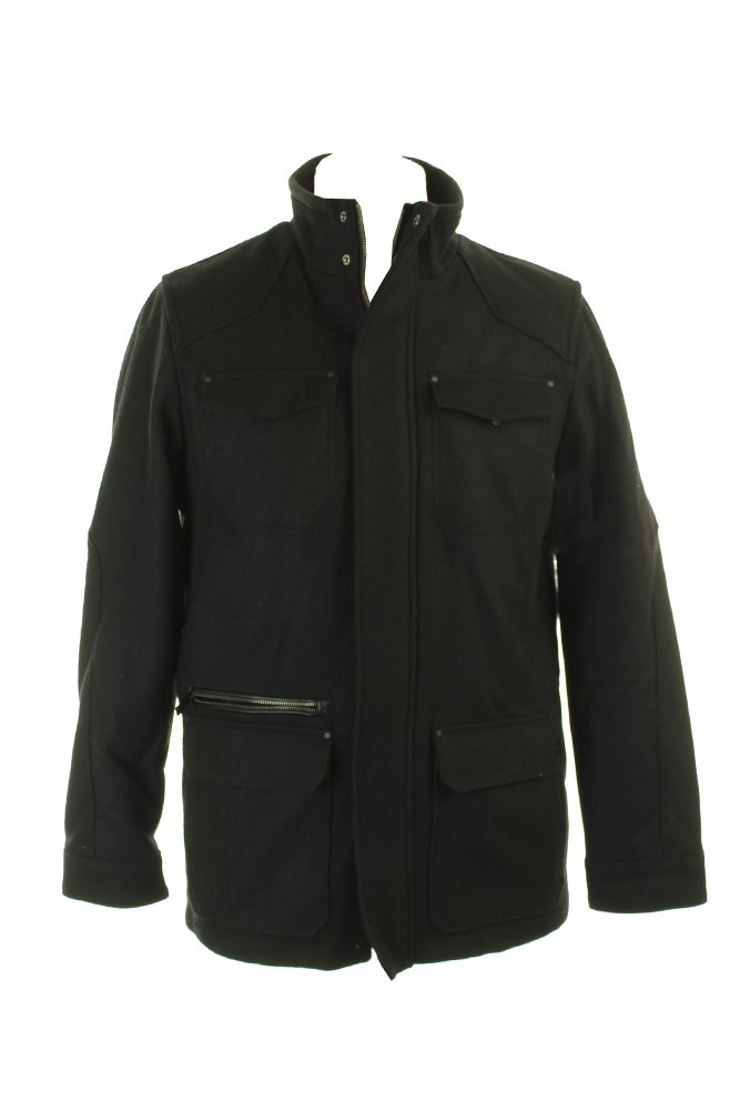 Calvin Klein Men's Basic Wool 4-Pocket Jacket