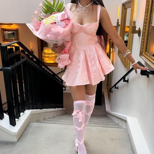 Sweetheart Short Homecoming Dresses 2025 Satin Spaghetti Straps HOCO Dresses Mini Cocktail Gown with Bow HC0213