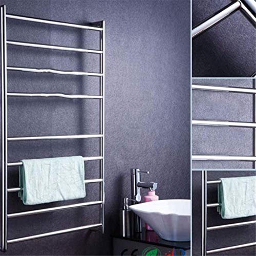 Towel Warmer, Electric Towel Rack Intelligent Temperature Control Drying Stainless Steel Safety Energy Saving Towel Rack Holder Bathroom Accessori Interesting,