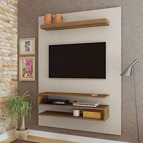 Painel para TV até 42 Polegadas Orion Artely Off White/Pinho
