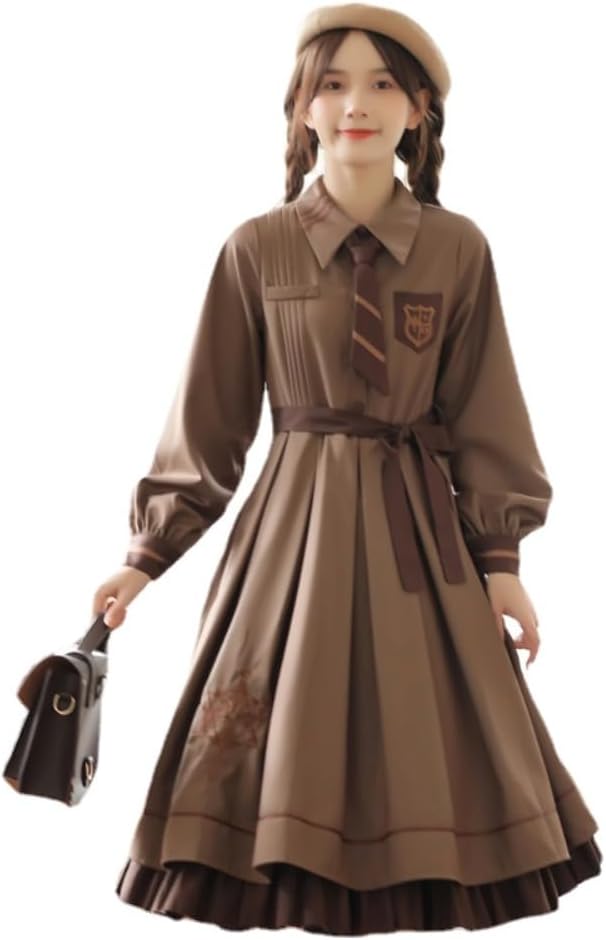 美品　現行　アンタイトル　ローウエストツイードワンピース 48 大きいサイズ　紺 美品 現行 アンタイトル ローウエストツイードワンピース 48 大きい