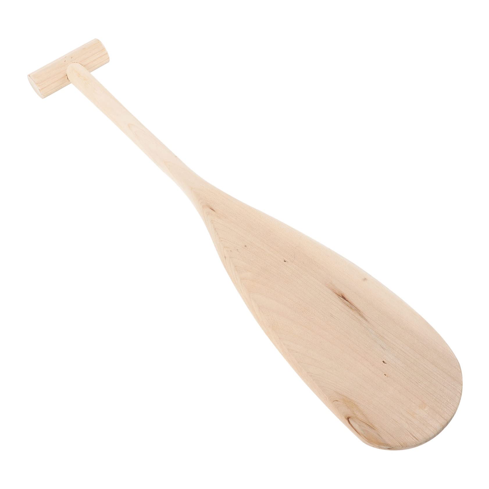 HANABASS Boat for Pool Kids Canoe Paddle 19.5in Kids Wood Lightweight Unisex Paddle