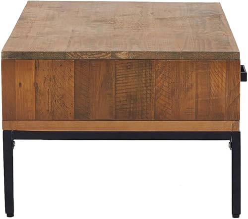 Miniatura 5 de Mesa de centro moderna, mesa de centro para sala de estar, adecuada para sala de estar, oficina, balcón, sala de estar familiar, 35.4 x 19.7 x 13.8