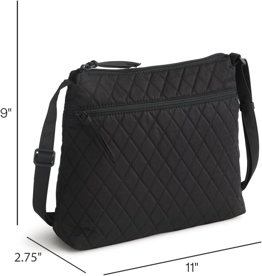 Vera Bradley Women's Premium Cotton Original Zip Hipster Crossbody Bag