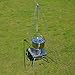 Luzhengyang Compact Weight Aluminum Tripod Grill - Adjustable Chain for Outdoor Camping Cooking - Dutch Oven Tripod Portable Hanging Pot Bracket - for BBQ Picnic Hiking Fishing