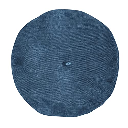 Women Girls Denim Beret French Hat Casual Sun Hat With Adjustable Strap #TOP4