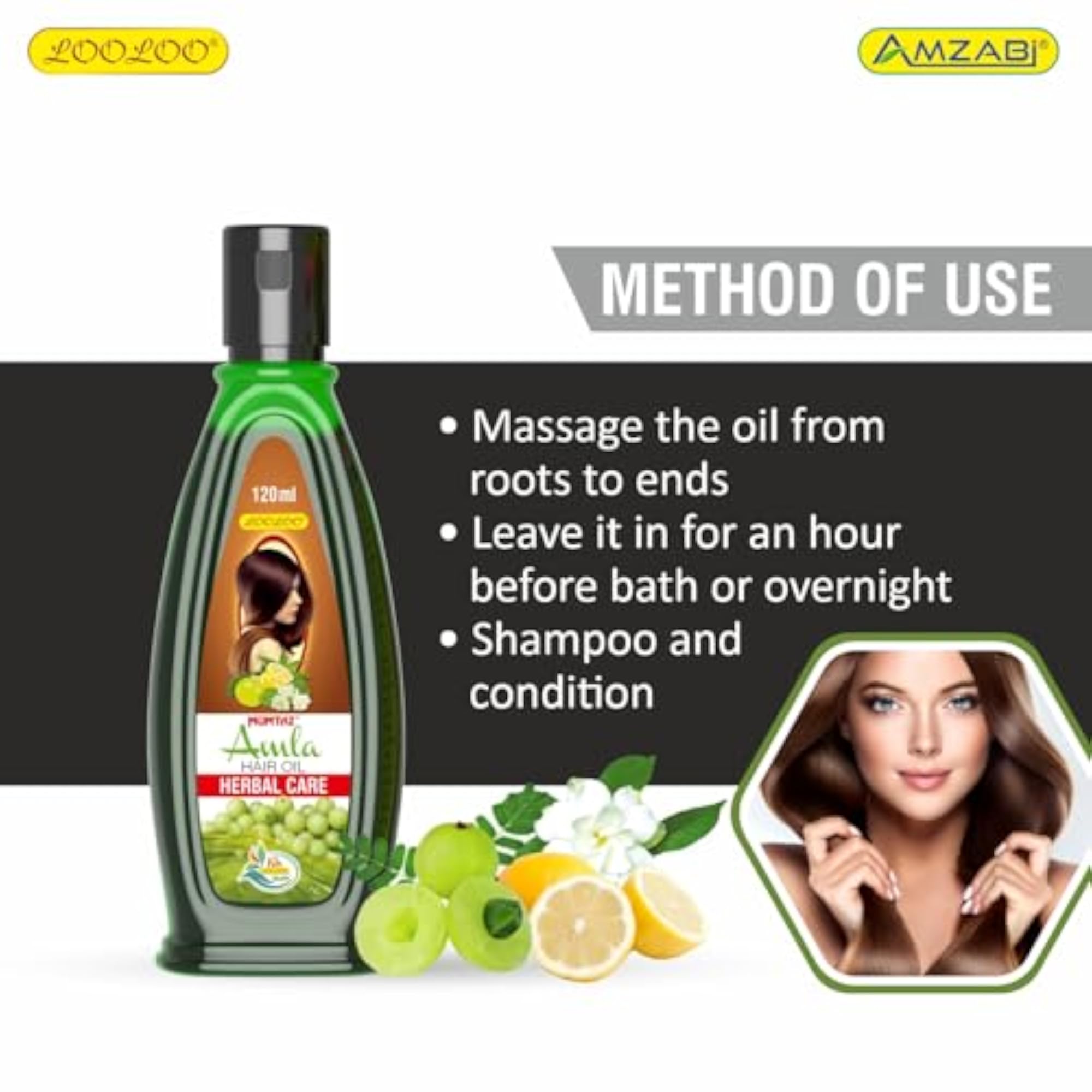 Mumtaz Amla Hair Oil, 120ml