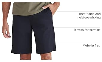 Dockers Men's Dockers Men's Ultimate Go Straight Fit Smart 360 Tech Shorts
