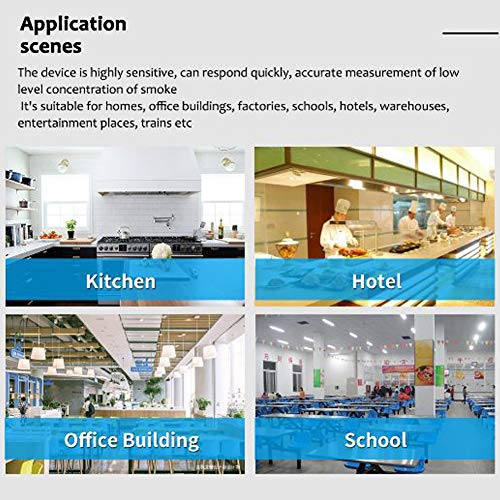 Tuya Wifi Natural Gas-Sensor useld Intelligent Combustible Gas-Alarm Detector Sensor de vazamento de