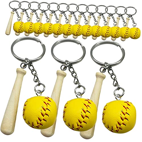 Décorations de baseball BESTonZON pour personnaliser et retrouver vos clés facilement