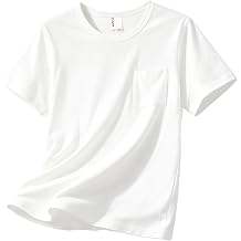 PATPAT Boys T-Shirts Summer Tops Tees with Chest Pocket 5-16 Years