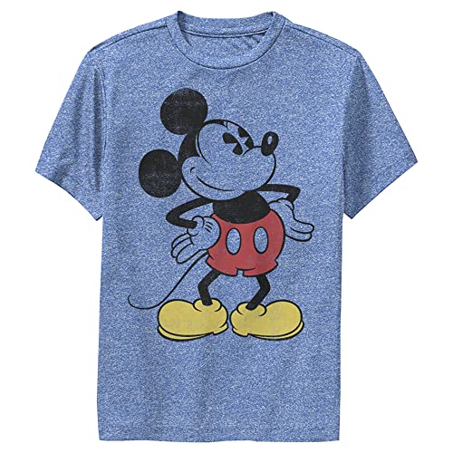 T-shirt Mickey Mouse garçon Disney anti-déformation et doux, taille S