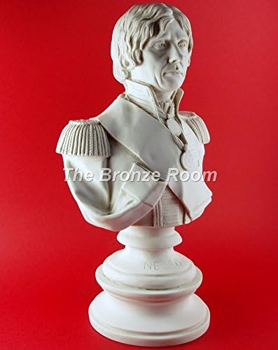 The Bronze Room Carrara Marble Nelson Bust