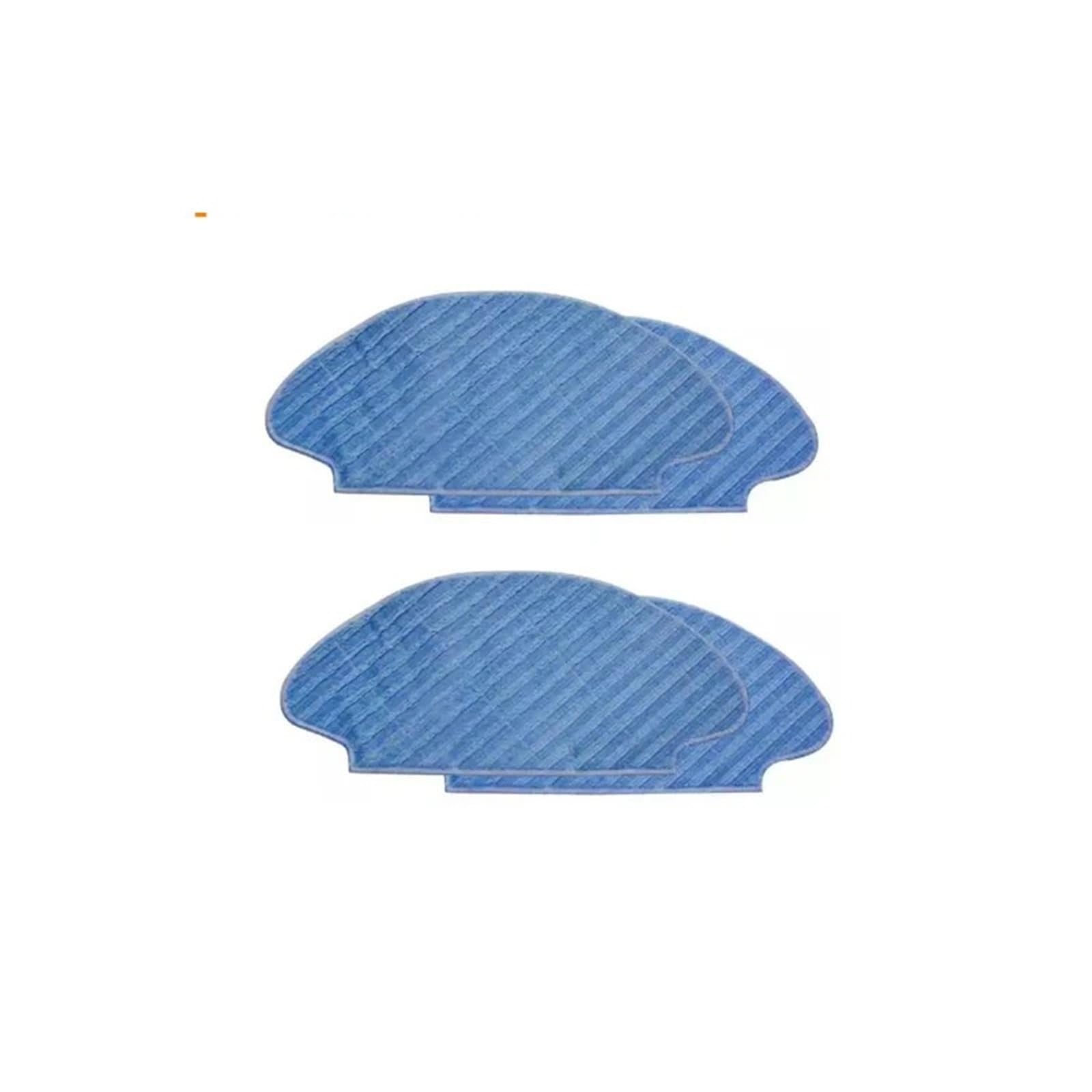 Robot Water Tank Mop Cloth Rags Compatible With Tefal Explorer Serie 20 40 RG6825 RG6871 RG6875 isweep x3 Robotic Vacuum Cleaner Spare Parts(Light Yellow)