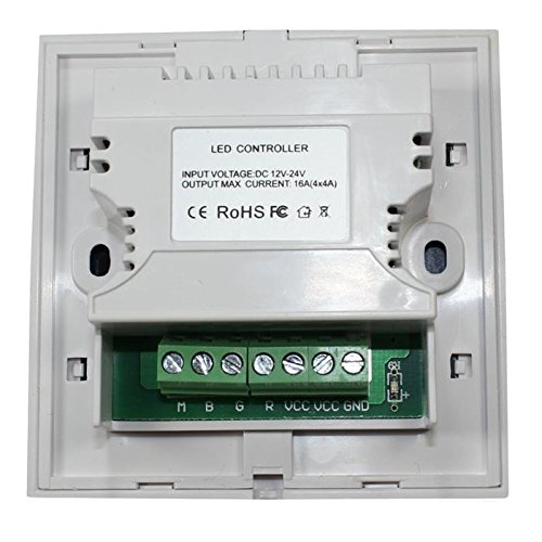 RGBW LED Muro Touch Panel Controllore 12.24V 384W