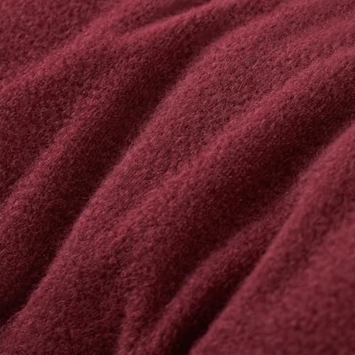Image of Sunolga Door Draft Stopper Blocks Hot and Cold Air with Removable Washable Cover for Bottom of Door, All-Season Weather Stripping for Wind, Door Sweep for Gaps Up to 3 inch, Home Essentials, 36 inch, Red