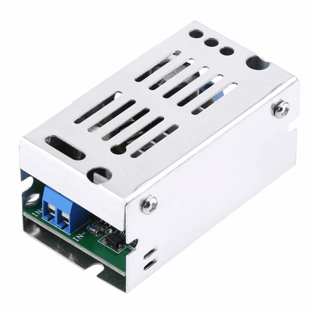 Chiffonade 200W 7A DC-DC Boost Converter Module - 6-35V to 6-55V High Power Step Up Voltage Regulator with Aluminum Case for Laptop and Electronics-image-32