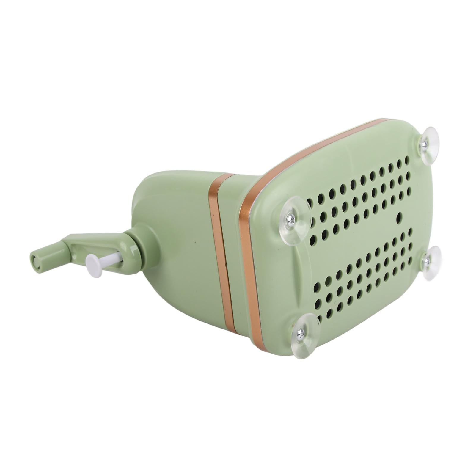 Manivela Peladora de Manzanas, Fácil de Usar, Peladora de Manzanas con Manivela de Acero Inoxidable para Cocina, Máquina Peladora de Frutas para el Hogar con Material PP (Verde