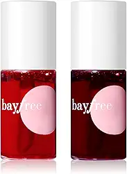 bayfree Lip Tint Stain Set, Korean Water Tint Lightweight Non-sticky, Waterproof Long Lasting Liquid Blush & Lip Stain, Transfer-Proof, Matte Finish Lip Color Makeup