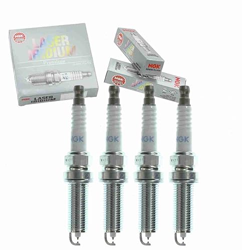 4 bujías de iridio láser NGK compatibles con Nissan Juke 1.6L L4 2011-2017