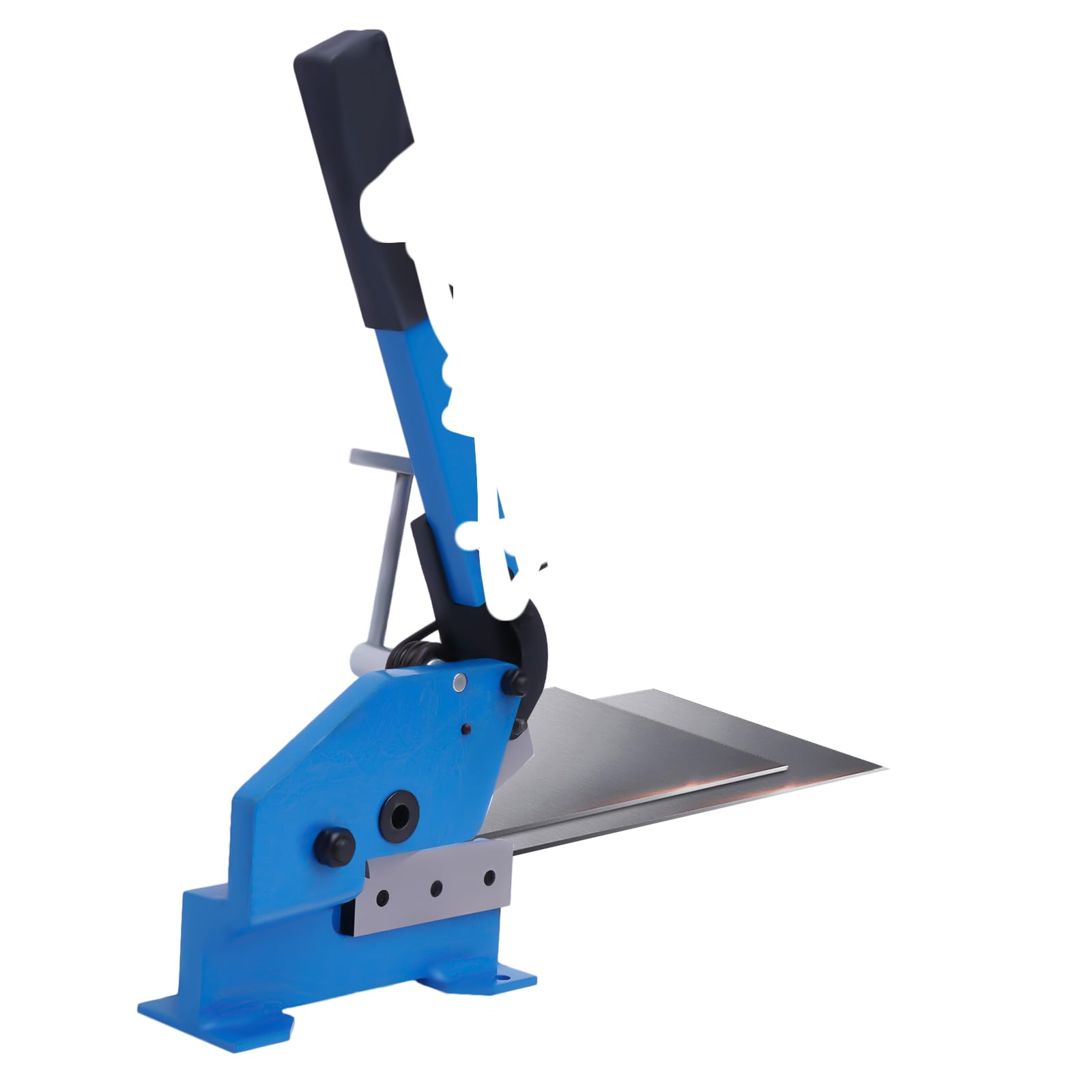 Buedmsk Manual Metal Shear Cutter, 125Mm Heavy Duty Plate Flat Sheet Metal Cutting Shears Benchtop Hand Shears Metal Cutter Guilotine Tool (125Mm)