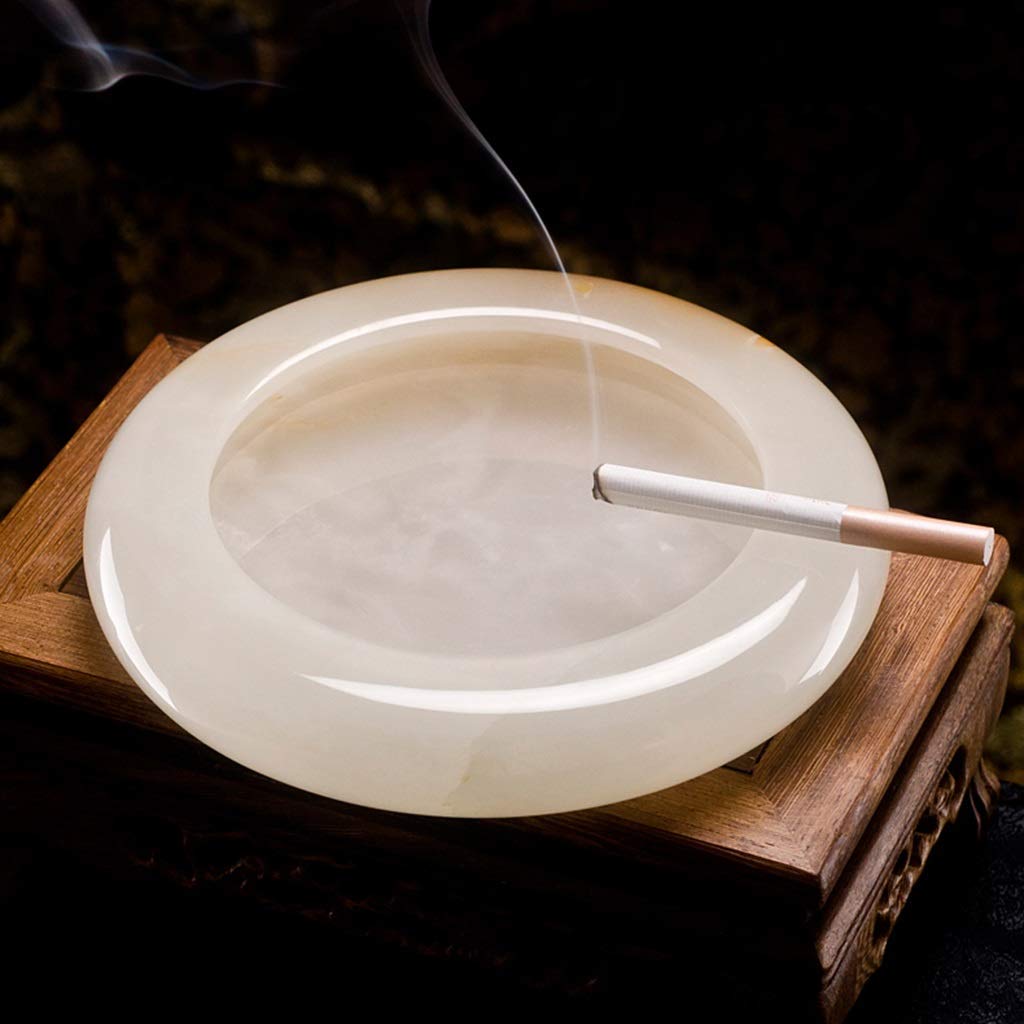 Amazon.co.jp: ナチュラルジェイドシガー灰皿大理石クリエイティブ