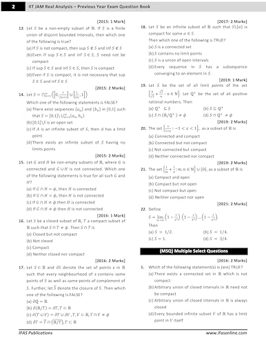 Image of IIT JAM Mathematics PYQ Book 2026 | Previous Year Solved Papers 21 Years (2005 to 2025) with Solutions | Topic Wise & Chapter wise Sorted | Useful for IIT JAM, CUET PG & MSc Mathematics Entrance Exams