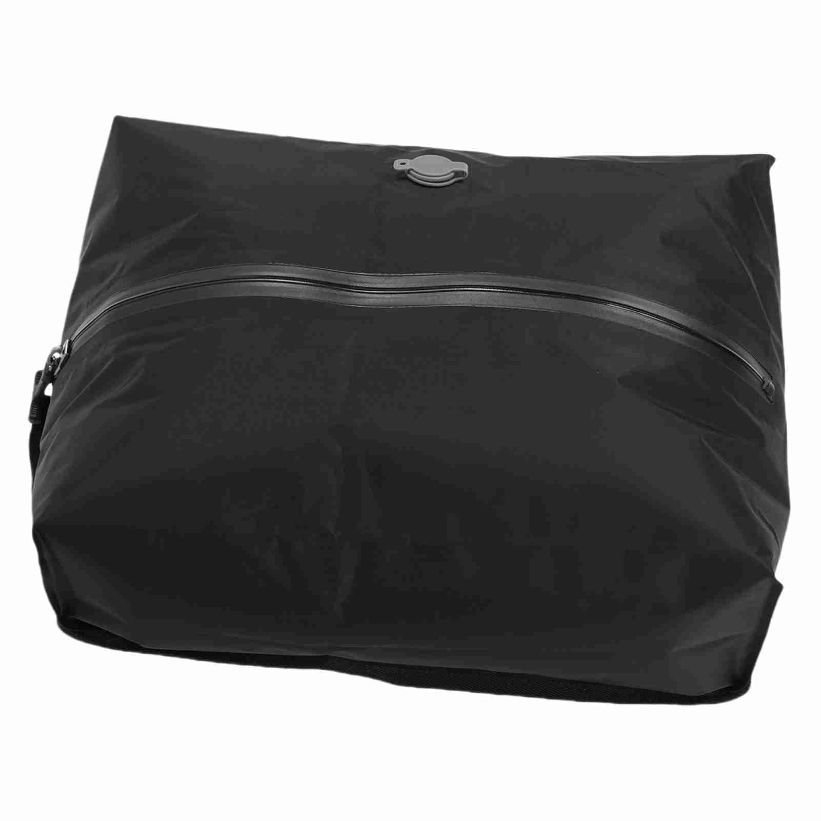 VBESTLIFE Bolsa de Vacío 16L para Viajar, Bolsa de Compresión Reutilizable de TPU 70D con Diseño Impermeable, Espacio de Ahorro para la Maleta, Mochila y Continuar (BLACK)
