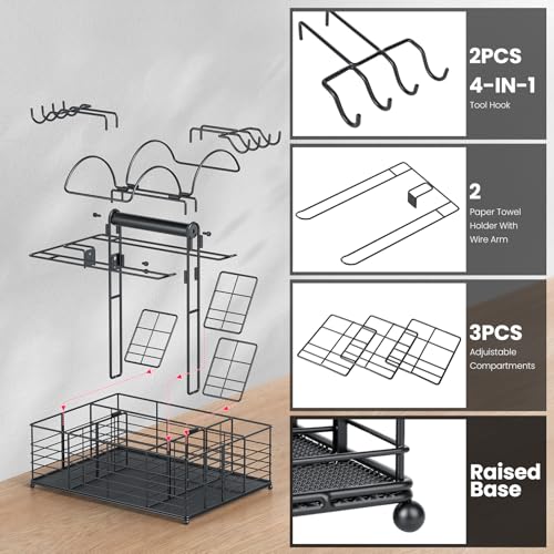 Organizador para Parrilla GBEER con Portarrollos y Ganchos miniatura 7